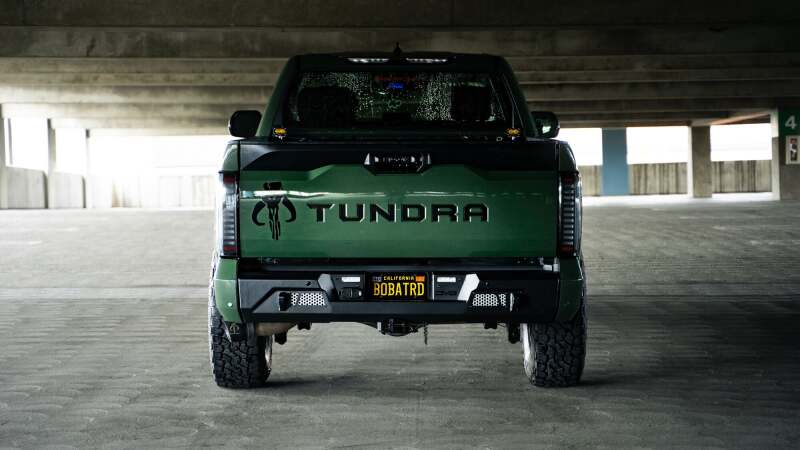 DV8 Offroad 2022-2023 Toyota Tundra MTO Series Rear Bumper - #RBTT2-04