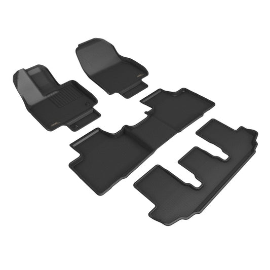 3D MAXpider Kagu 3rd Row Floor Mats for 2020-2022 Toyota Highlander
