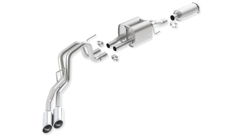 Borla 140404 10-12 Ford F-150 Raptor 6.2L V8 2/4WD AT Touring SS Catback Exhaust - #140404
