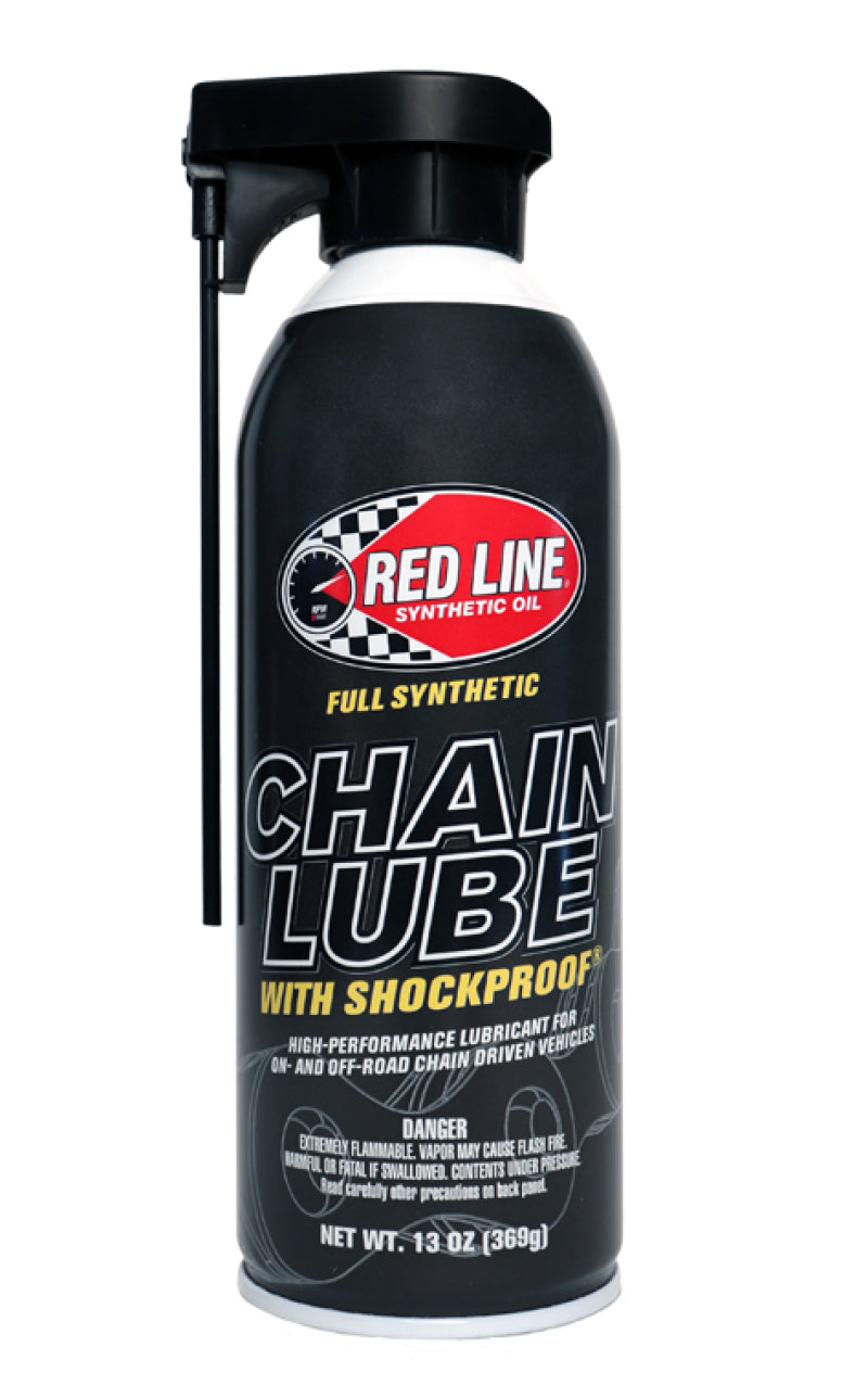 Red Line 43103 Chain Lube Aerosol 13oz (6 Pack)