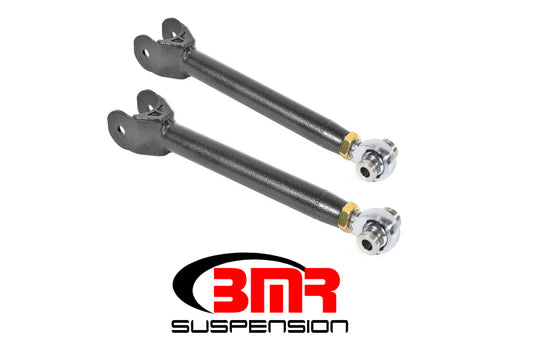 BMR 16-24 6th Gen Camaro Lower Trailing Arms w/ Single Adj. Rod Ends - Black Hammertone
