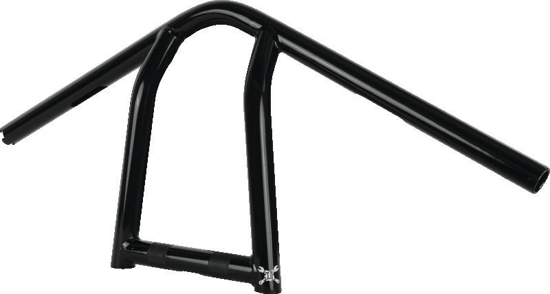 Burly Brand B12-6041B The Jim Bar 11 in Black for 1984-2022 Harley-Davidson Models