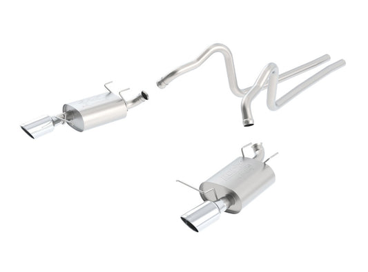 Borla 140398 11-12 Ford Mustang 3.7L AT/MT RWD 2dr ATAK SS Catback Exhaust - #140398