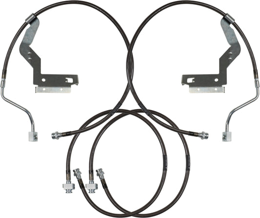 Carli Suspension CS-FORDBBL-45-17 Stainless Steel Extended Brake Lines 4.5/5.5 in Lift for 2017-2022 Ford F-250 / F-350 Super Duty 4x4