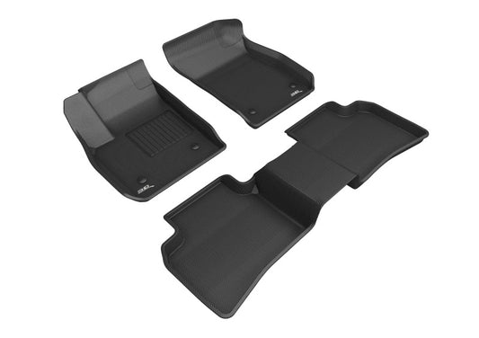 3D MAXpider Kagu Front & Rear Floor Mats for 2019-2021 Cadillac XT4