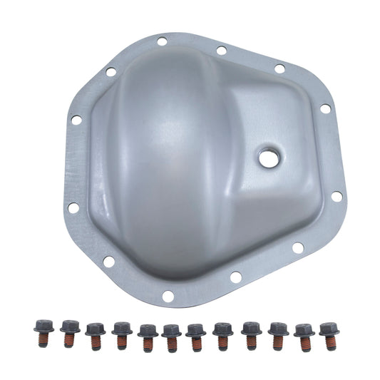 Yukon Gear & Axle YP C5-D60-SUP Steel Cover for Dana 60 Standard Rotation 2002-2008 GM Rear with 12 Bolt Cover