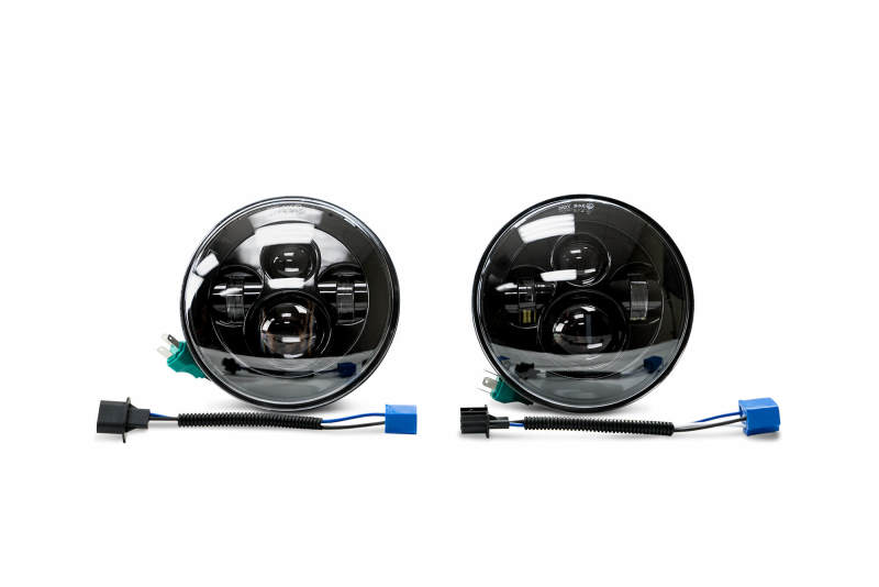 DV8 Offroad 07-18 Jeep Wrangler JK LED Projector Headlights - #HL7JK-01