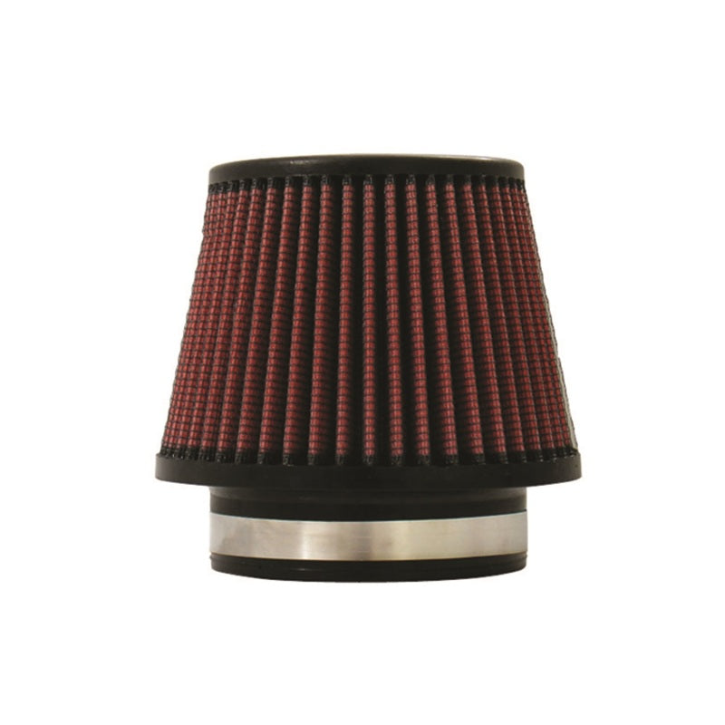 Injen High Performance Air Filter - 4.50 Black Filter 6.75 Base / 5 Tall / 5 Top - #X-1018-BR