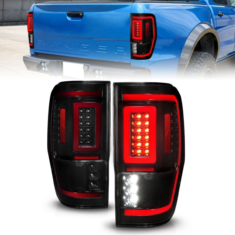 ANZO 2019-2023 Ford Ranger LED Taillights