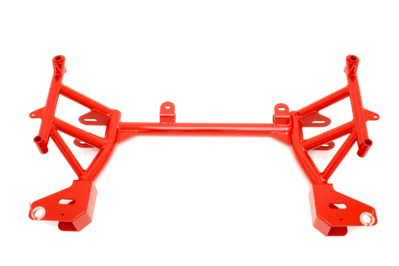 BMR 1993-2002 F-Body K-Member with No Motor Mounts and STD. Rack Mounts - Red (KM001R)