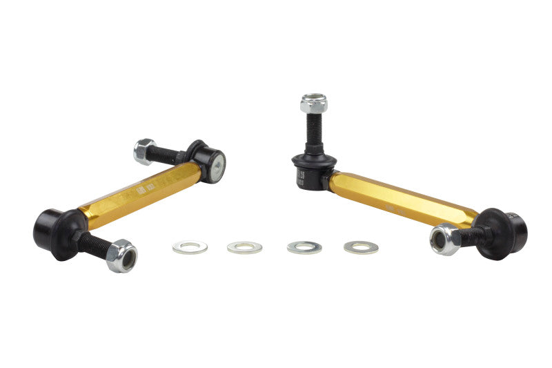 Whiteline KLC180-195 Universal Sway Bar Link Assembly Heavy Duty Adjustable Ball/Ball Style for 1996-2004 Nissan Pathfinder, 1997-2003 Infiniti QX4