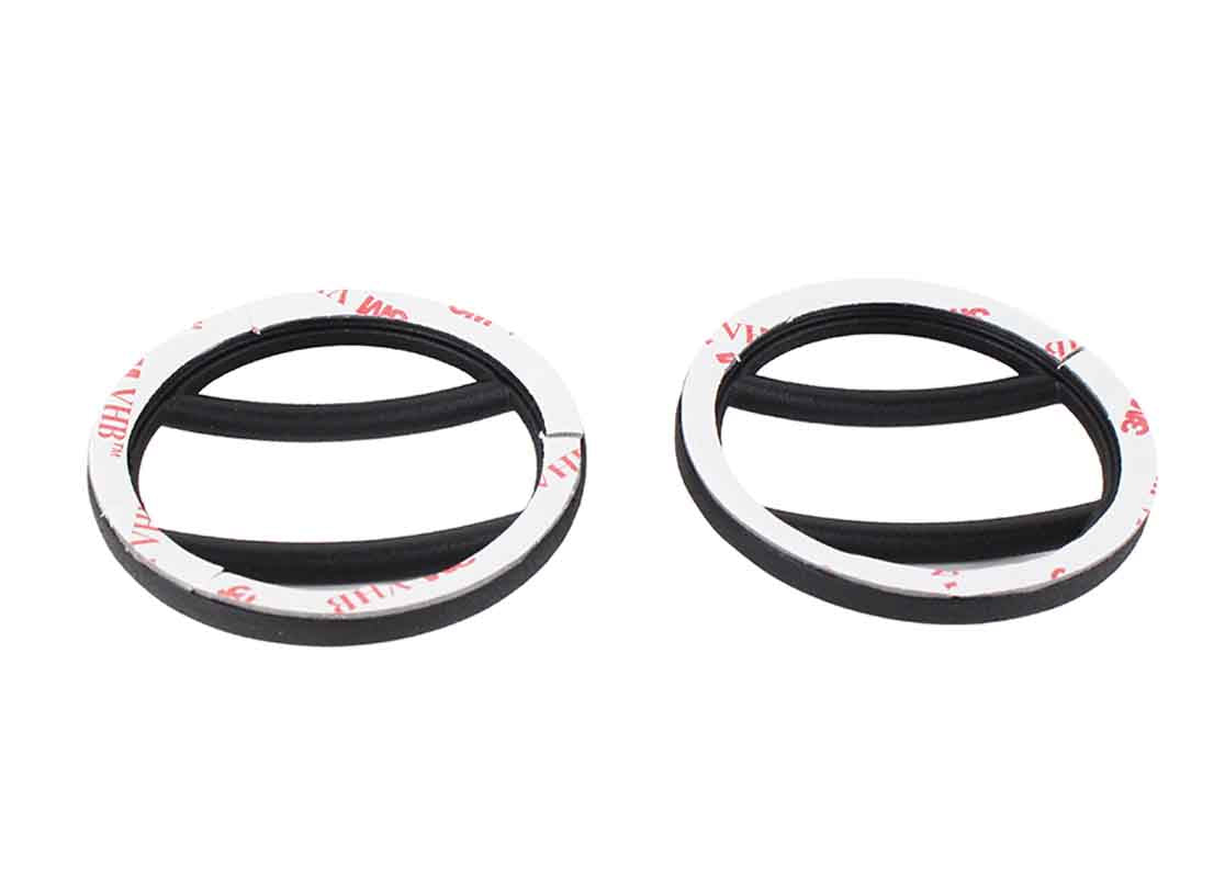 Kentrol 80008 Side Marker Covers Pair for 2007-2018 Jeep Wrangler JK - Textured Black