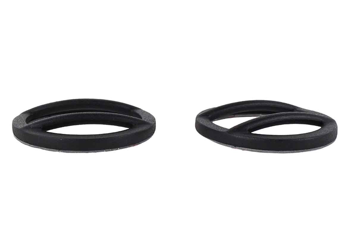 Kentrol 80008 Side Marker Covers Pair for 2007-2018 Jeep Wrangler JK - Textured Black
