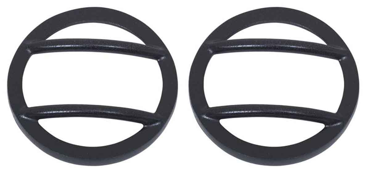 Kentrol 80008 Side Marker Covers Pair for 2007-2018 Jeep Wrangler JK - Textured Black