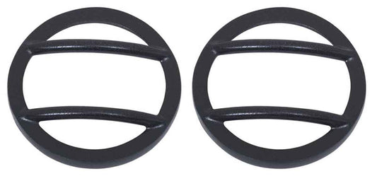 Kentrol 80008 Side Marker Covers Pair for 2007-2018 Jeep Wrangler JK - Textured Black