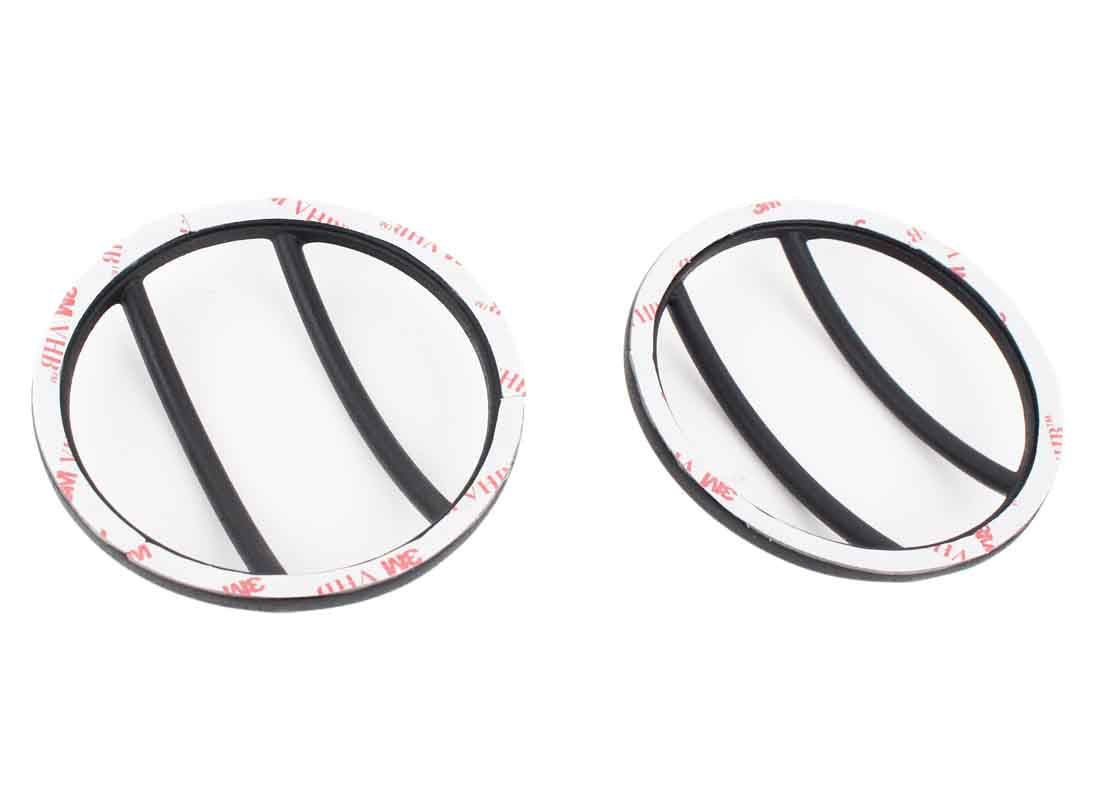Kentrol 80009 Front Marker Covers Pair for 2007-2018 Jeep Wrangler JK - Textured Black