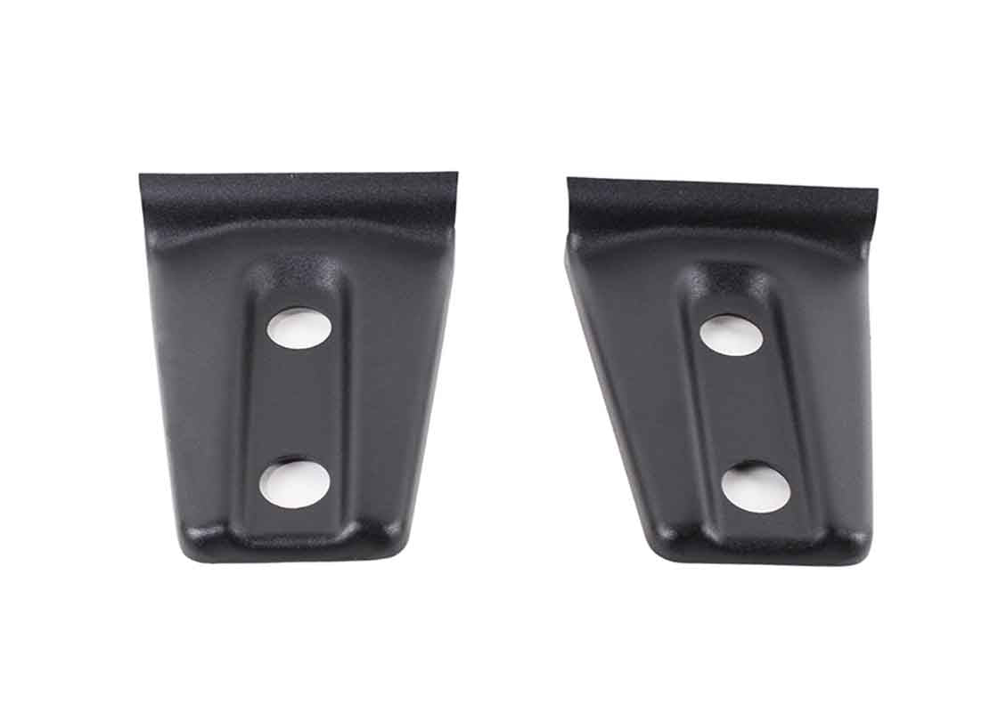 Kentrol 80019 Hood Hinge Overlays Pair for 2007-2018 Jeep Wrangler JK - Textured Black