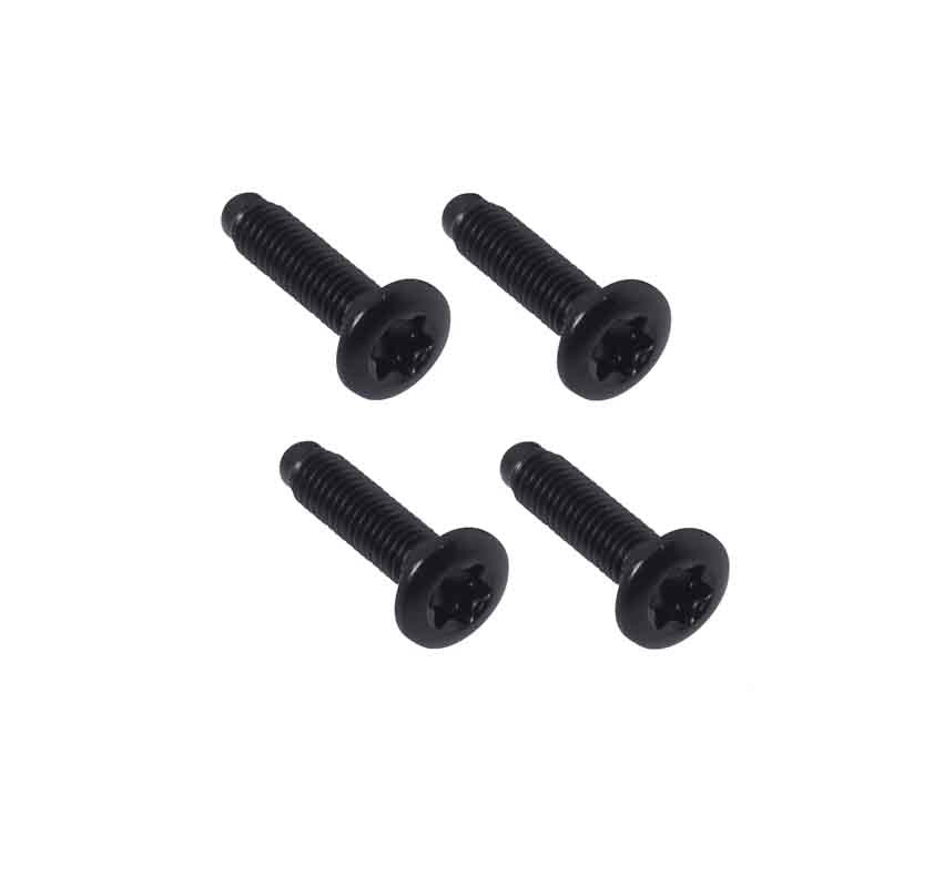 Kentrol 80019 Hood Hinge Overlays Pair for 2007-2018 Jeep Wrangler JK - Textured Black