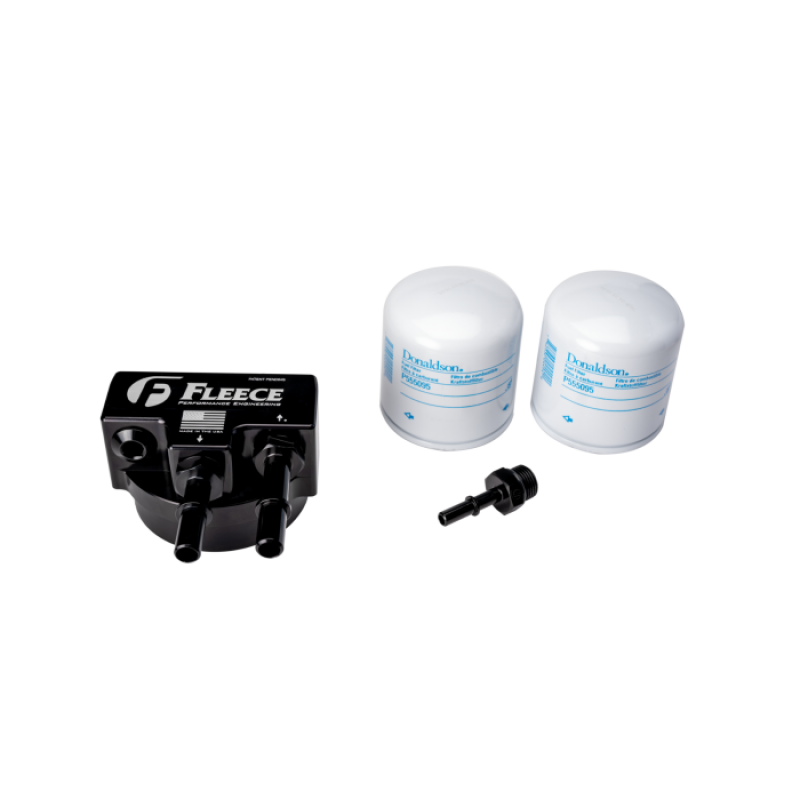 Fleece Performance FPE-FMC-UHFA-1123 for 11-26 Ford Powerstroke 6.7L Engine Mounted Fuel Filter Assembly