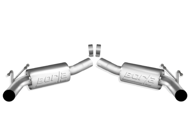 Borla 11794 2010 Camaro 6.2L ATAK Exhaust System w/o Tips works With Factory Ground Effects Package (rear - #11794