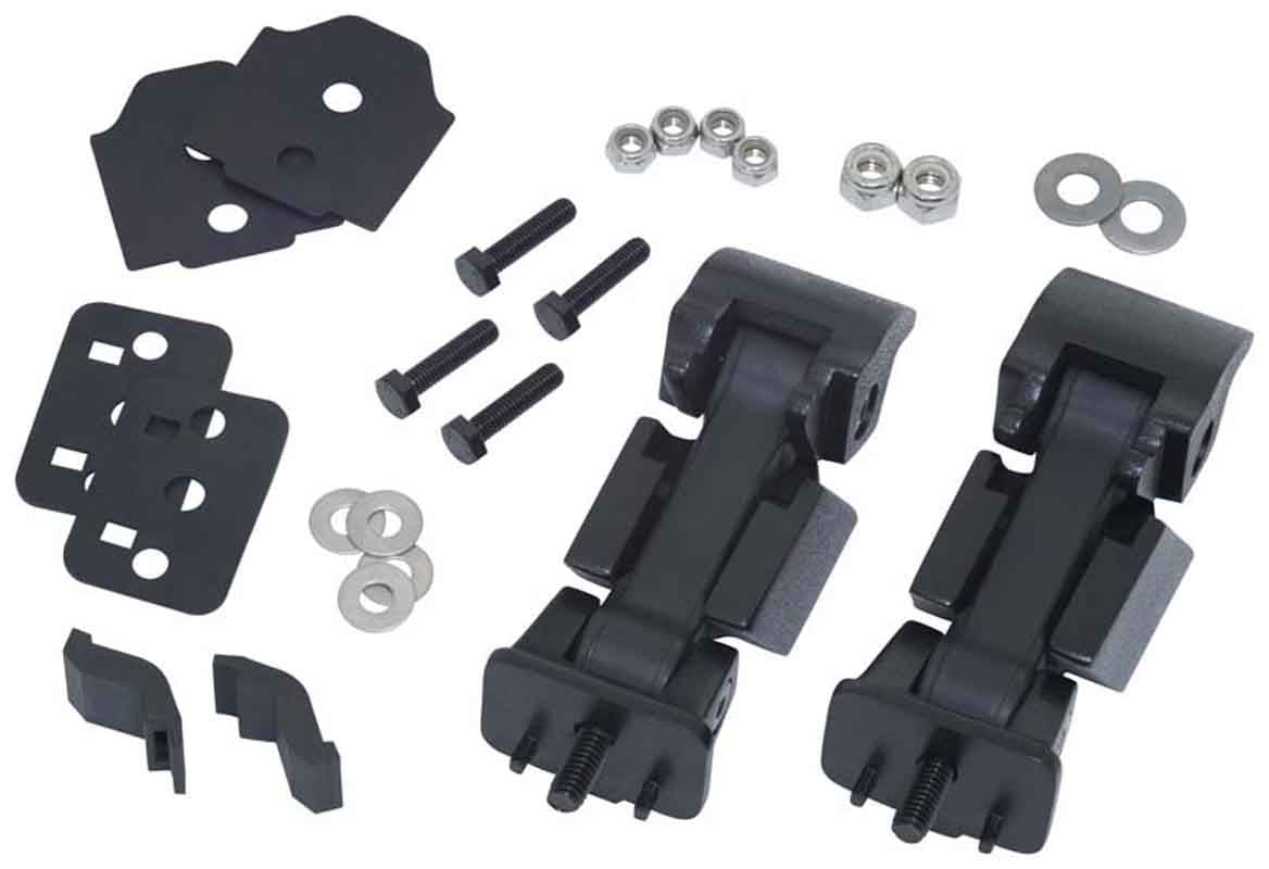 Kentrol 80588 Hood Kit for 2007-2018 Jeep Wrangler JK - Textured Black
