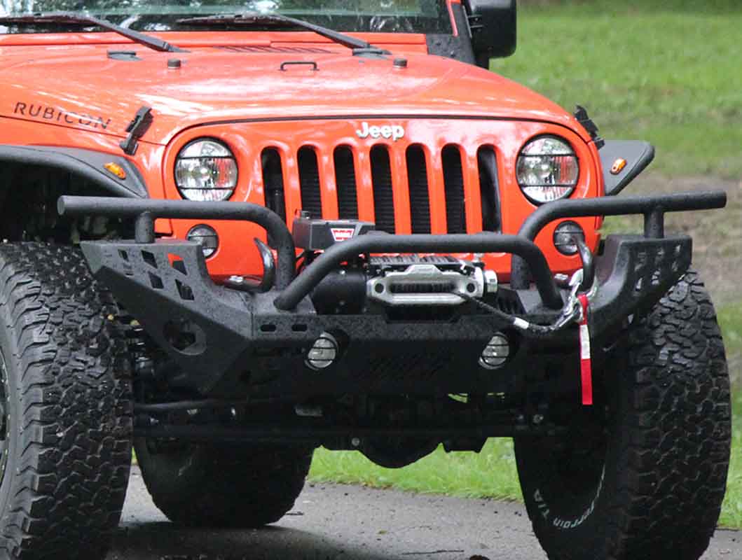 Kentrol 80571 Hood Catch Pair for 2007-2018 Jeep Wrangler JK - Textured Black