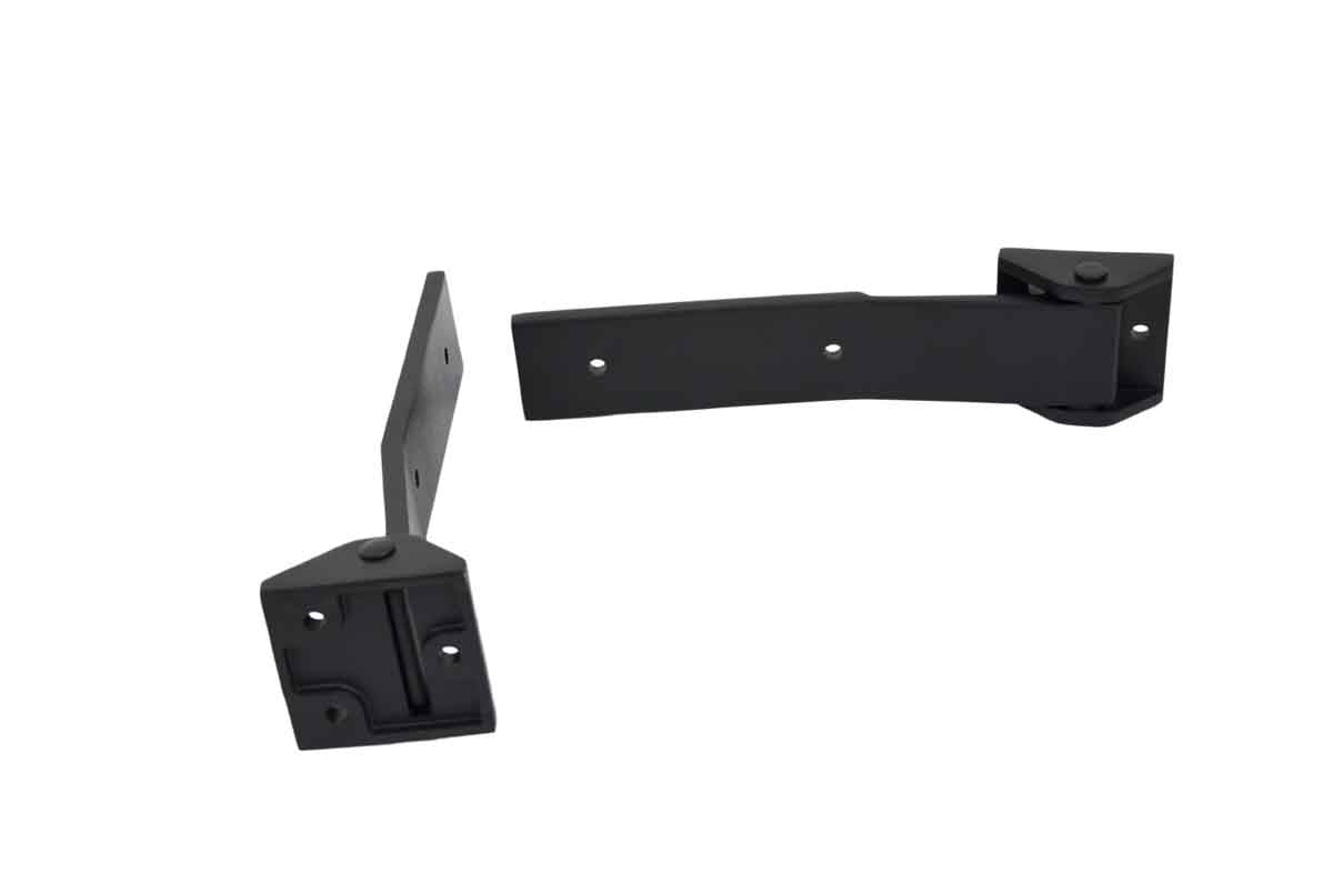 Kentrol 80578 Tailgate Hinge Pair for 2007-2018 Jeep Wrangler JK - Textured Black