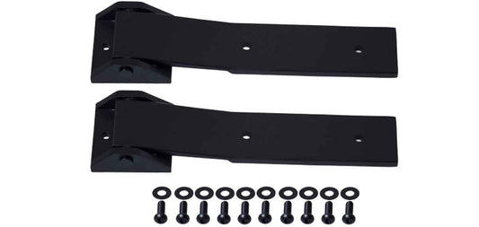 Kentrol 80578 Tailgate Hinge Pair for 2007-2018 Jeep Wrangler JK - Textured Black