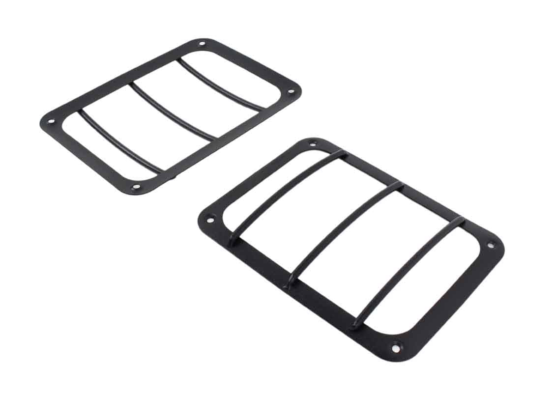 Kentrol 80582 Taillight Guards Pair for 2007-2018 Jeep Wrangler JK - Textured Black