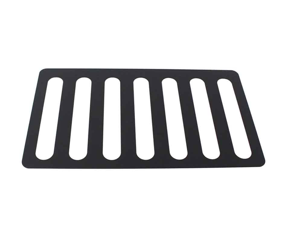 Kentrol 80583 Hood Vent for 2007-2018 Jeep Wrangler JK - Powdercoat Black
