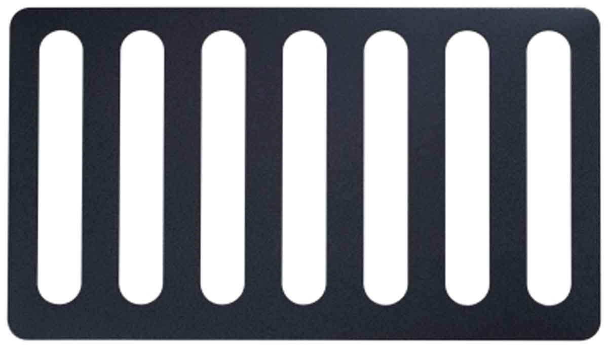 Kentrol 80583 Hood Vent for 2007-2018 Jeep Wrangler JK - Powdercoat Black