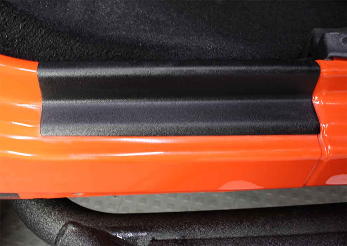 Kentrol 80585 Entry Guards 4 Piece for 2007-2018 Jeep Wrangler JKU 4-Door - Textured Black