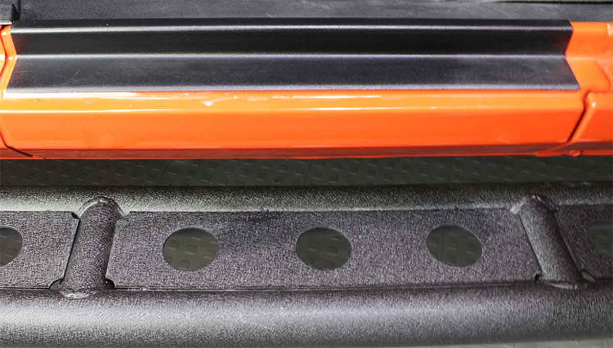 Kentrol 80585 Entry Guards 4 Piece for 2007-2018 Jeep Wrangler JKU 4-Door - Textured Black