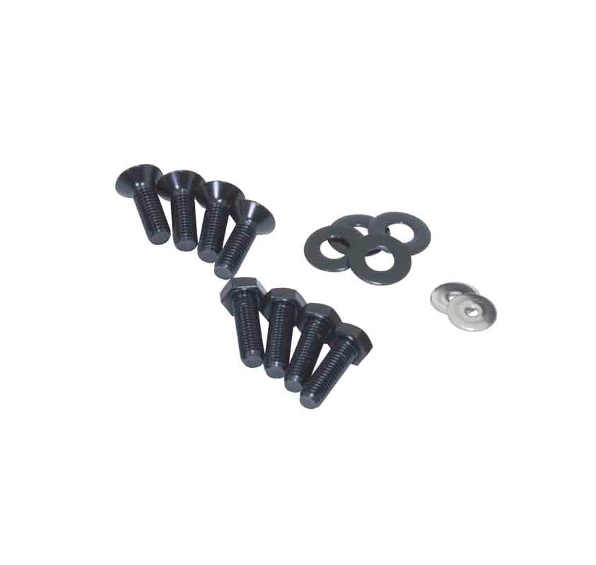Kentrol 80588WHC Hood Kit without Hood Catch for 2007-2018 Jeep Wrangler JK - Textured Black