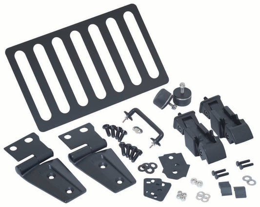 Kentrol 80588 Hood Kit for 2007-2018 Jeep Wrangler JK - Textured Black
