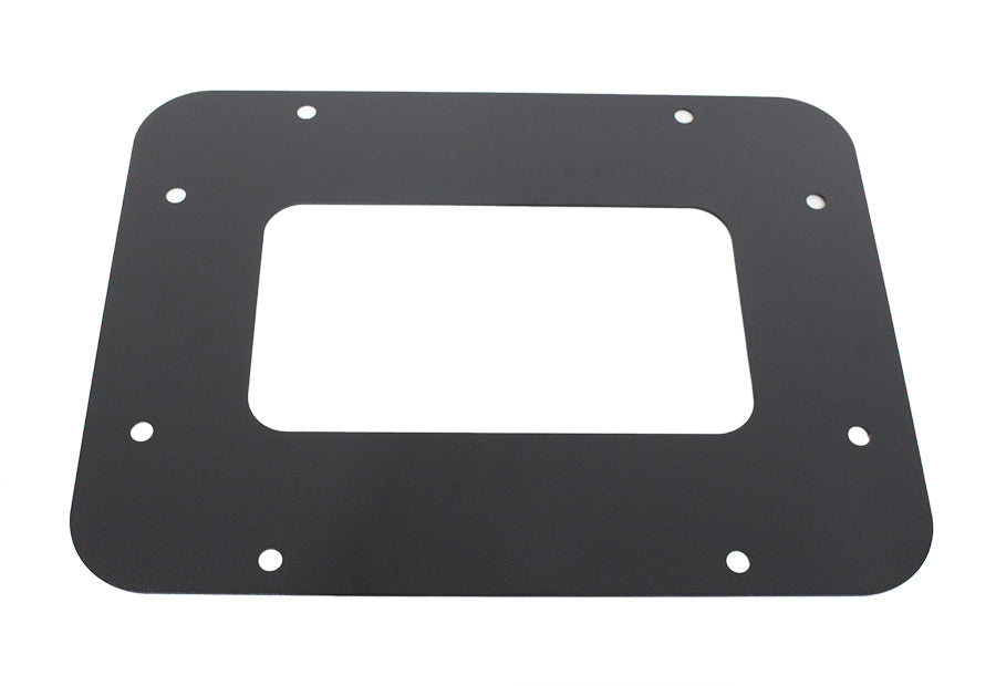 Kentrol 80703 Rear License Plate Mount with LED for 2007-2018 Jeep Wrangler JK - Textured Black