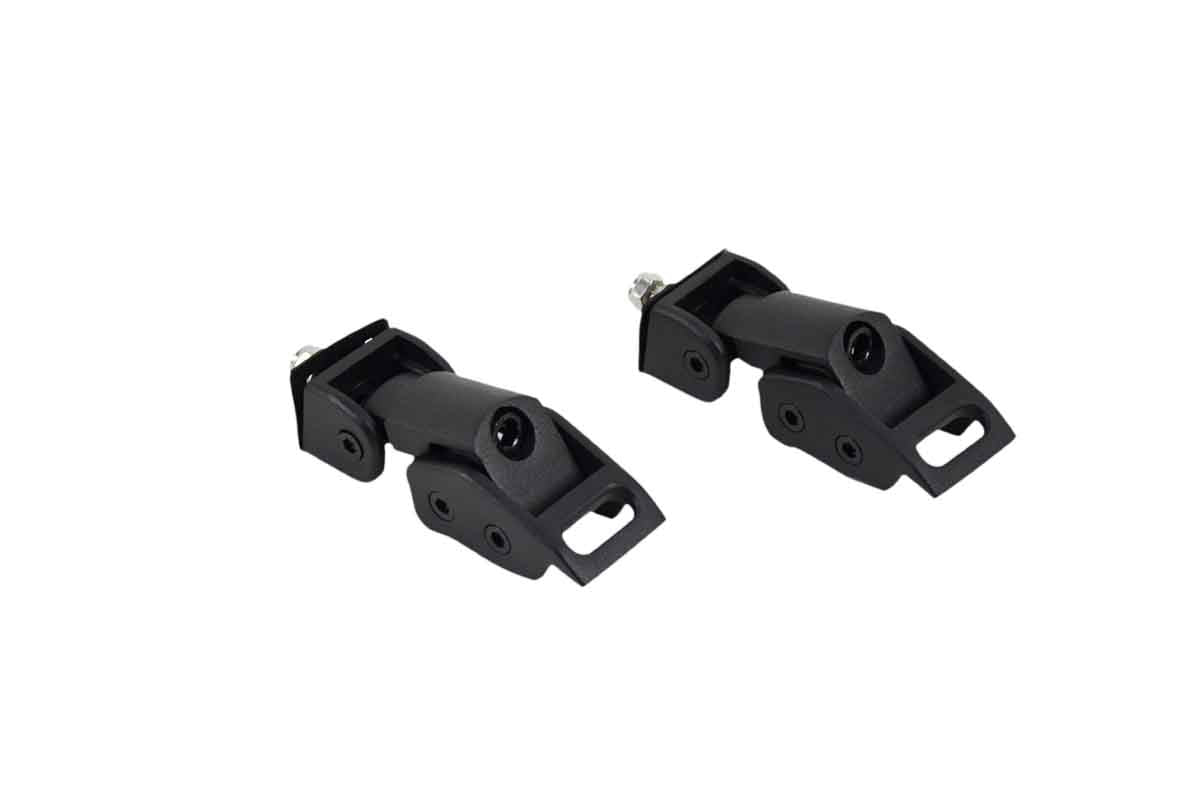 Kentrol 80705 Hood Catch Kit for 1997-2006 Jeep Wrangler TJ LJ - Textured Black