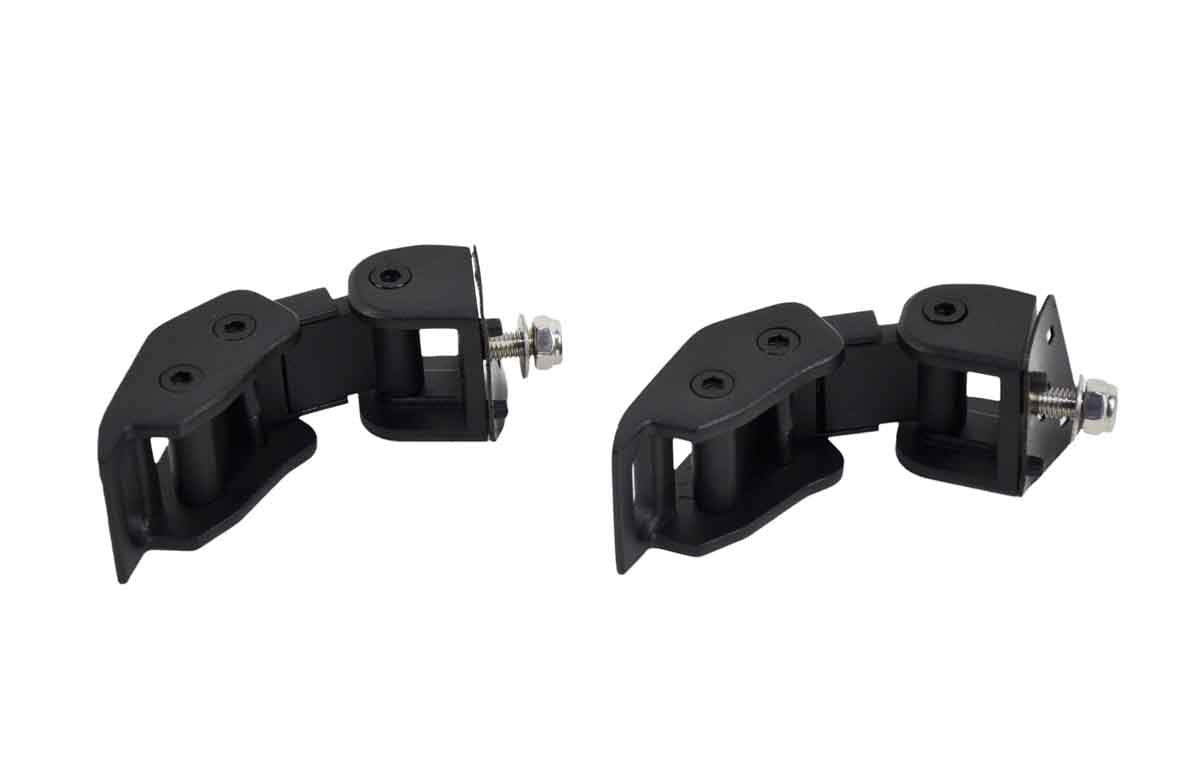 Kentrol 80705 Hood Catch Kit for 1997-2006 Jeep Wrangler TJ LJ - Textured Black