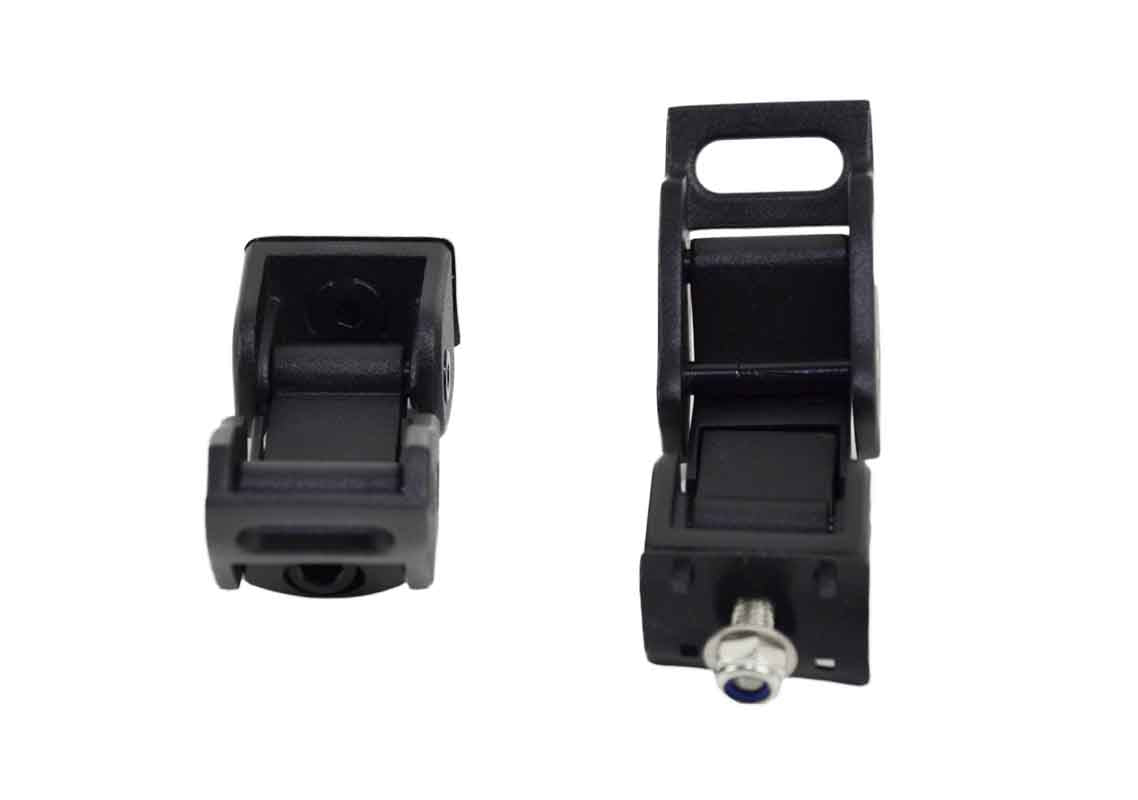 Kentrol 80705 Hood Catch Kit for 1997-2006 Jeep Wrangler TJ LJ - Textured Black