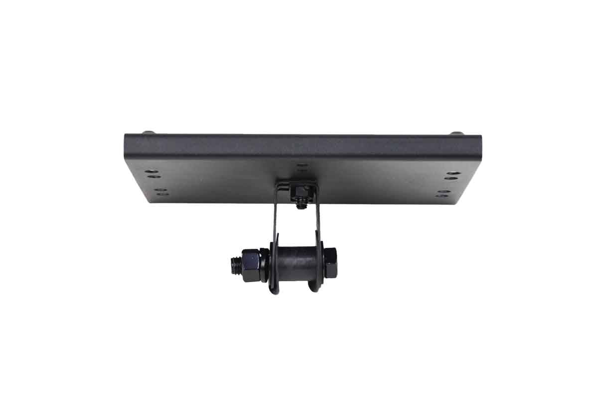 Kentrol 80706 Shackle Mounted License Plate Bracket - Textured Black