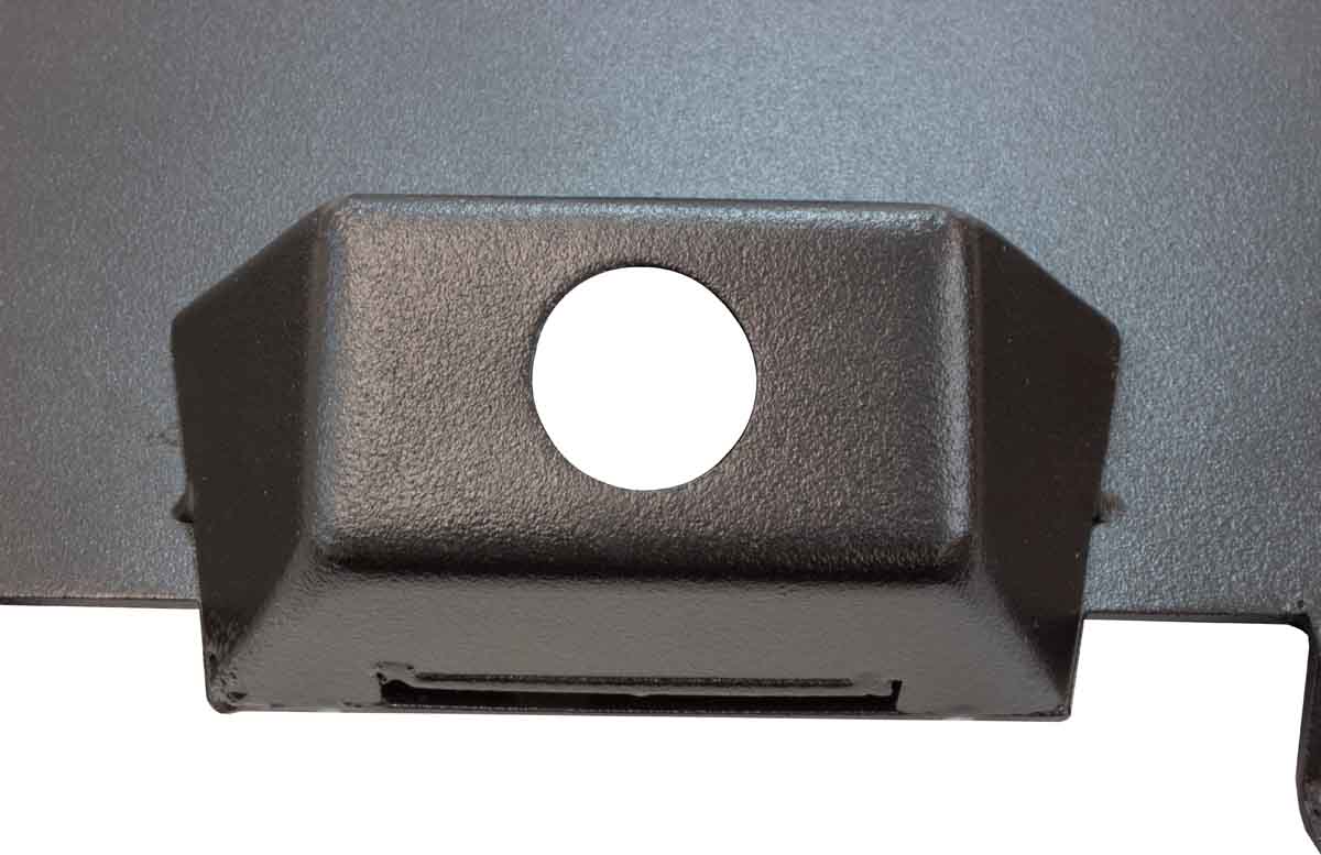 Kentrol 80718 Rear License Plate Mount for 2018-2026 Jeep Wrangler JL - Textured Black