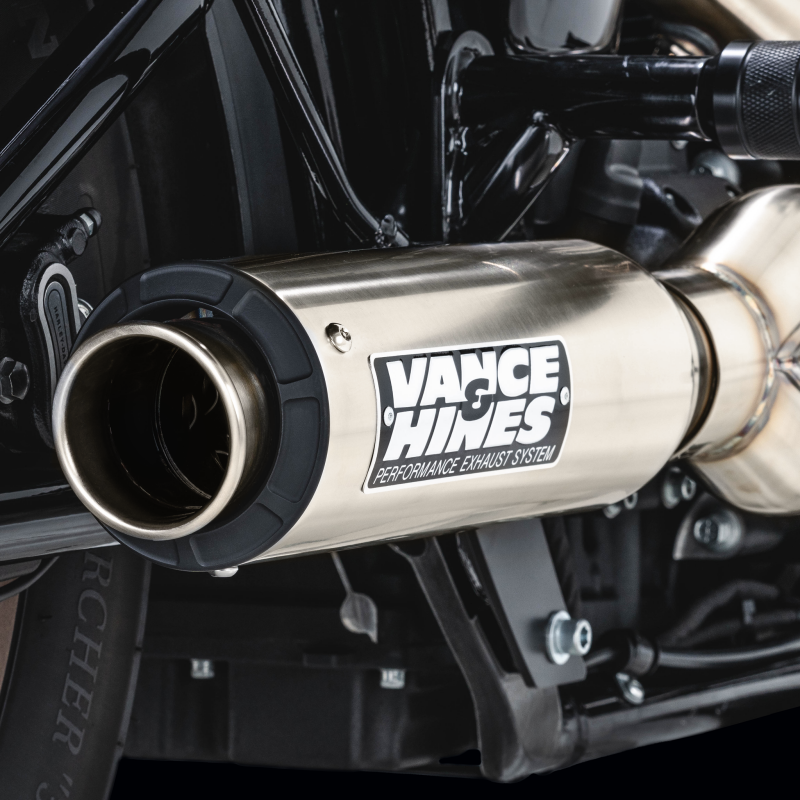 Vance & Hines 27337 Supersport 2-1 Exhaust Brushed for 2018-2026 Harley-Davidson Softail