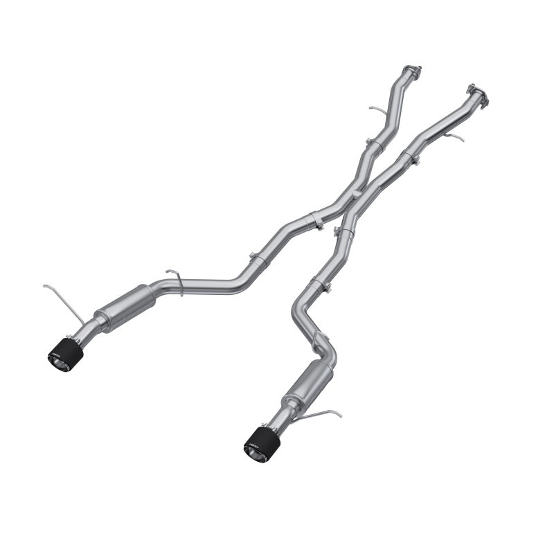 MBRP Durango SRT 6.4L Armor Pro T304 3in Cat Back Exhaust w/ CF Tips