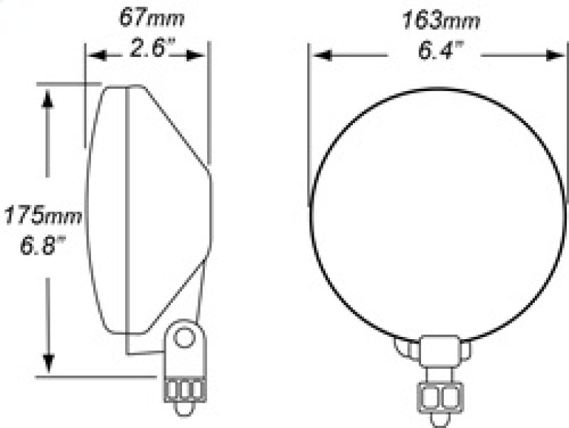 HELLA 005750952 500 Series 12V/55W Halogen Driving Lamp Kit