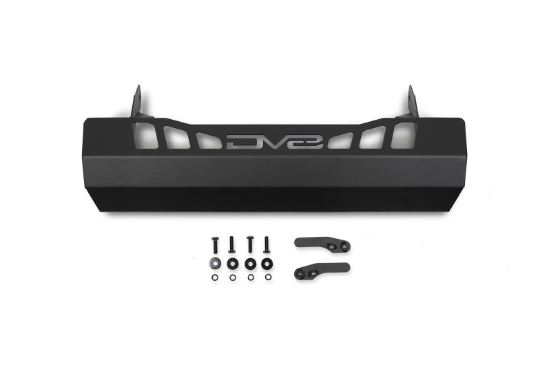 DV8 Offroad 18-23 Jeep Wrangler JL/JT Front Bumper Sway-Bar Disconnect Motor Skid Plate - #SPJL-02