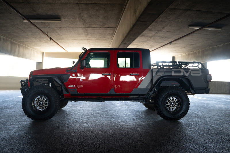 DV8 Offroad 20-23 Jeep Gladiator JT Slim Fender Flares - #FDGL-07