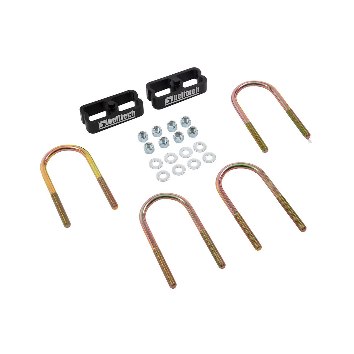 Belltech Lowering Block Kit 1in With 2 Degree Angle for 1982-2003 Chevy S10