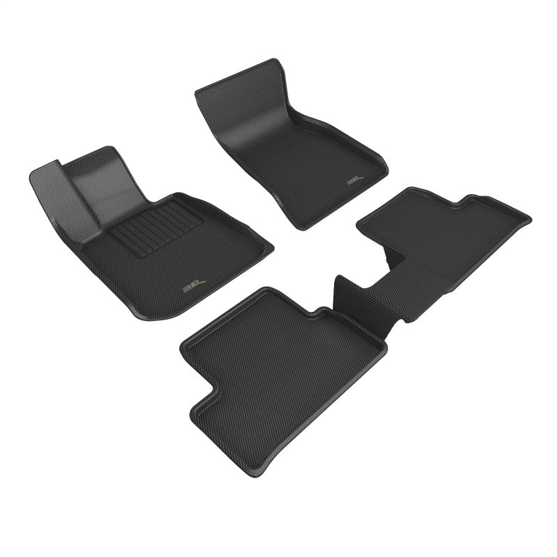 3D MAXpider Kagu Front & Rear Floor Mats for 2022-2023 BMW i4
