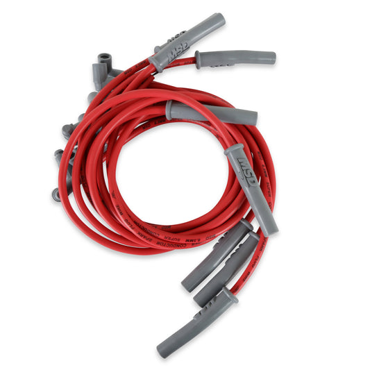 MSD 35859 Super Conductor Spark Plug Wire Set, for AMC V8 Engines w/HEI Cap