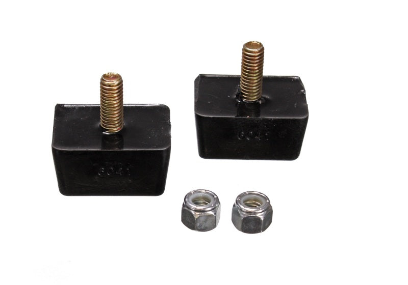 Energy Suspension Univ Blk 7/8in H x 1-7/8in L x 1-3/8in W Bump Stops 9.9118G